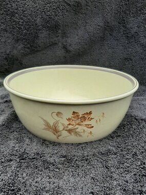 Vintage Royal Albert Round Serving Bowl 9.5" England Summer Fantasy Stoneware